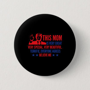 Day Trump Funny Quotes Election 2024  6 Cm Round Badge