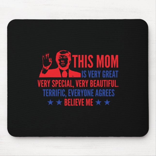 Day Trump Funny Quotes Election 2024  Mouse Pad (Front)