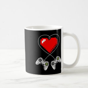 Day Video Game Controller Heart Gamer Gift Boys Coffee Mug