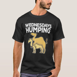 Day Wednesday Camelid Office Joke Meme T-Shirt