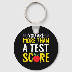 Day You're More Than A Test Score State Testing Bo Key Ring