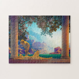 Daybreak, 1922 by Maxfield Parrish Jigsaw Puzzle