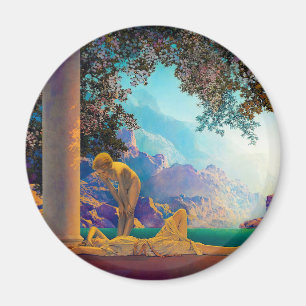 Daybreak, 1922 by Maxfield Parrish Magnet