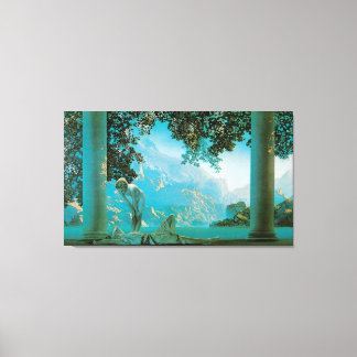 Daybreak, 1922, Maxfield Parrish Canvas Print