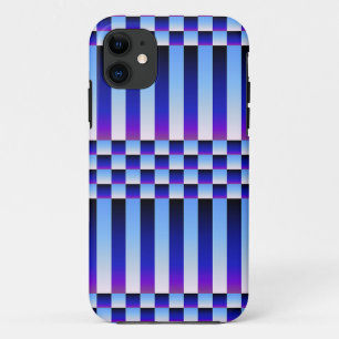 Daybreak and Nightfall (Checkers and Stripes) Case-Mate iPhone Case