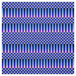 Daybreak and Nightfall (Checkers and Stripes) Fabric