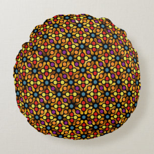 Daybreak Festival Round Cushion