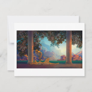 DAYBREAK Maxfield Parrish 1922 ... 2022 Postcard