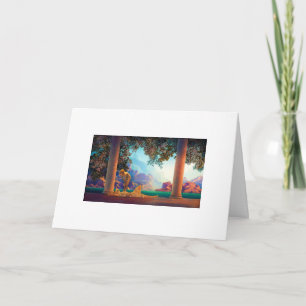 DAYBREAK Maxfield Parrish 1922 ... 2025 Card