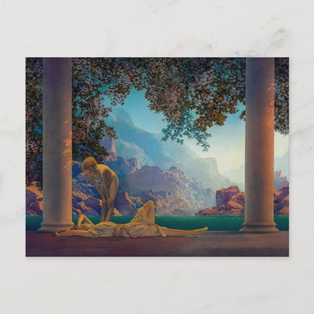 Daybreak | Maxfield Parrish | Postcard (Front)