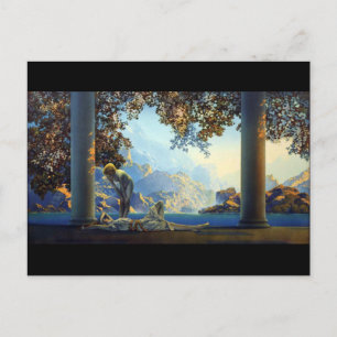 Daybreak Maxfield Parrish Postcard