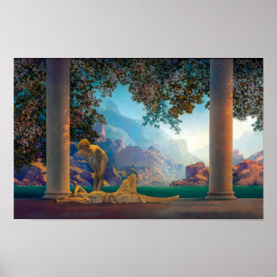 Daybreak   Maxfield Parrish   Poster