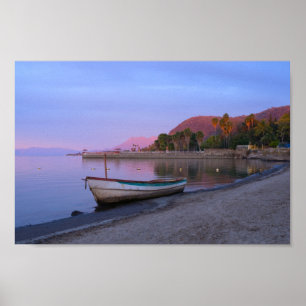 Daybreak on Lake Chapala Shores Poster