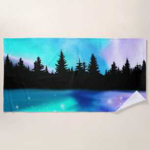 Daybreak Reflections Beach Towel