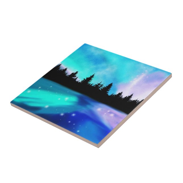 Daybreak Reflections Ceramic Tile (Side)