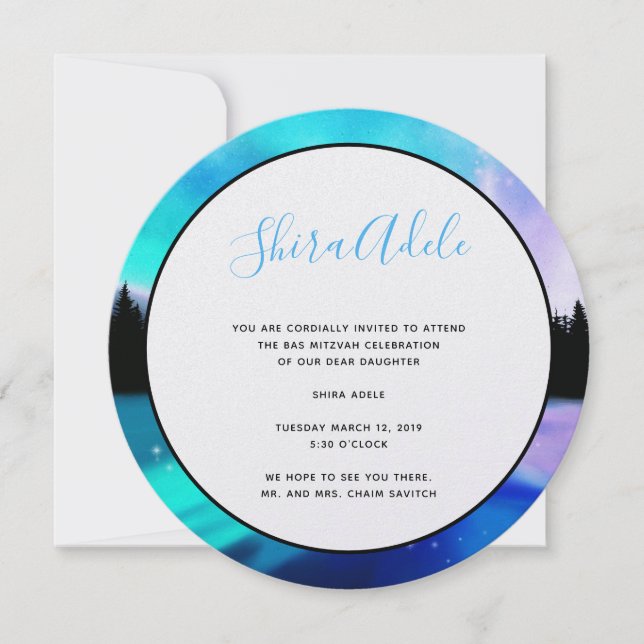 Daybreak Reflections Invitation (Front)