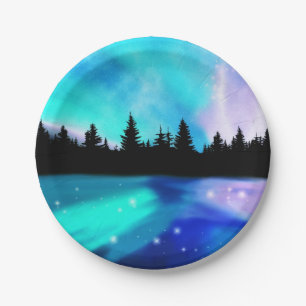 Daybreak Reflections Paper Plate