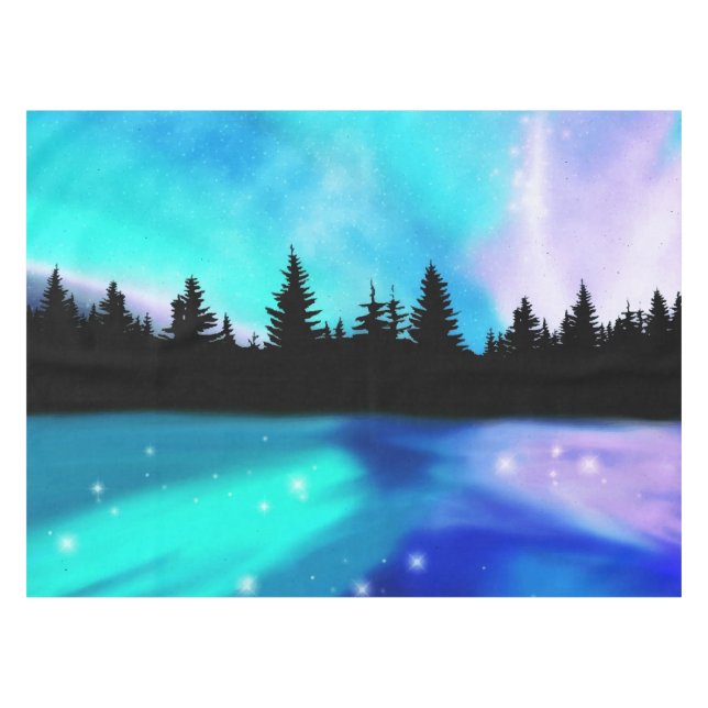 Daybreak Reflections Tablecloth (Front (Horizontal))