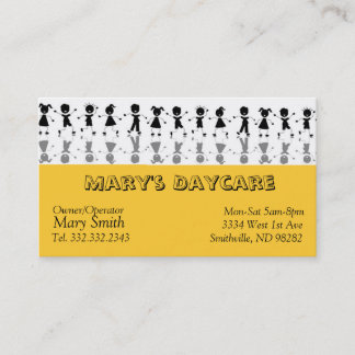 Daycare Business Card