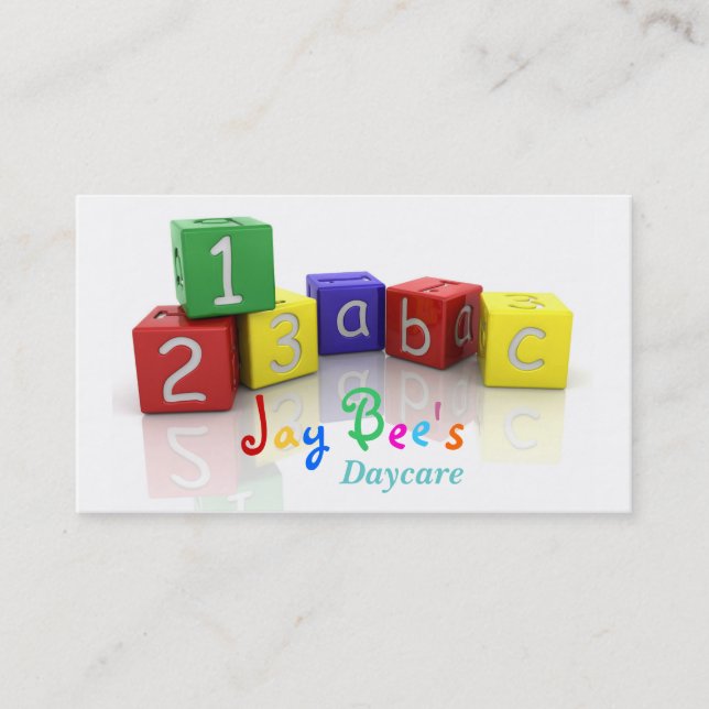 Daycare Business Card (Front)