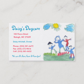 Daycare Business Card
