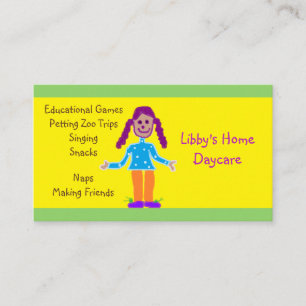 Daycare Business Card - Customisable