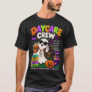 Daycare Crew Halloween Childcare Teacher T-Shirt