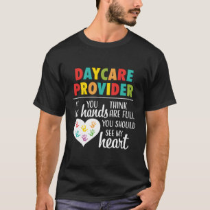 Daycare Provider Hoodie Appreciation Gift Childcar T-Shirt