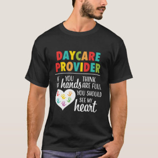 Daycare Provider Hoodie Appreciation Gift Childcar T-Shirt