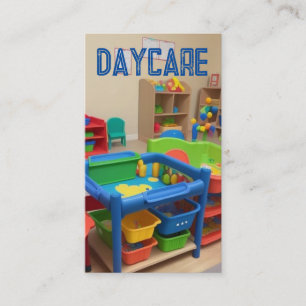 Daycare Services Business Card