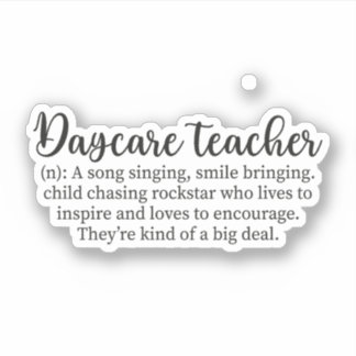 Daycare Teacher, Childcare Provider, Child Care