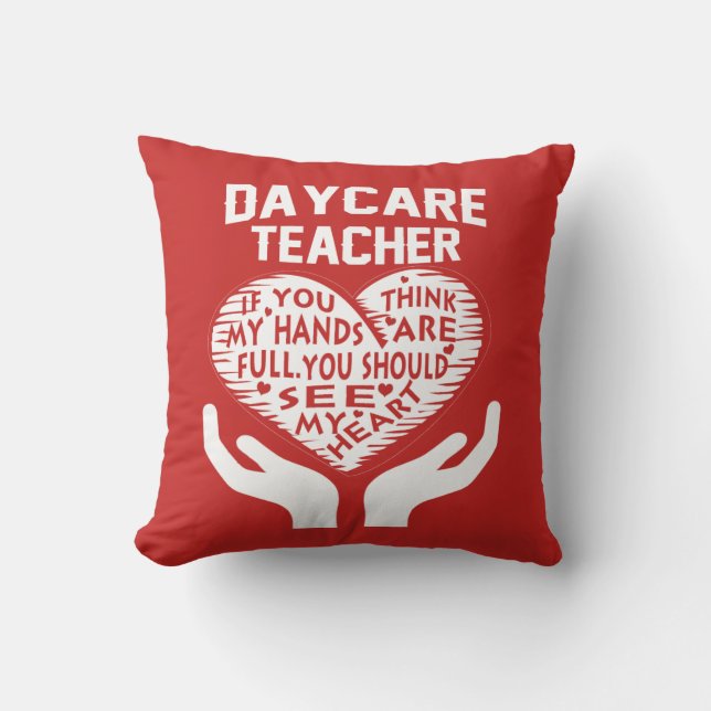 Daycare Teacher Cushion (Front)