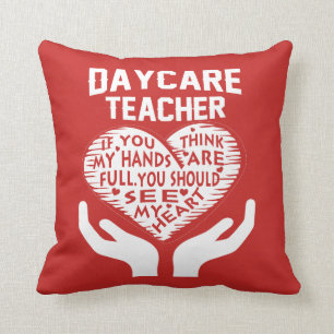 Daycare Teacher Cushion