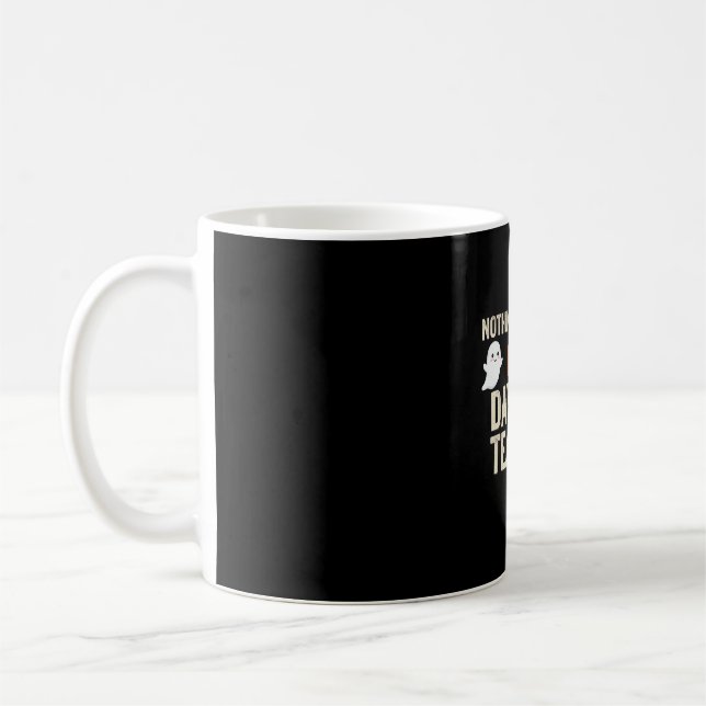 Daycare Teacher Halloween Ghost Design_1 Coffee Mug (Left)