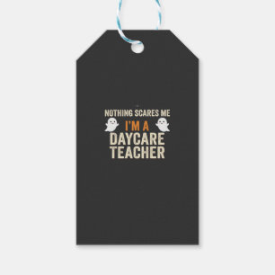 Daycare Teacher Halloween Ghost Design_1 Gift Tags