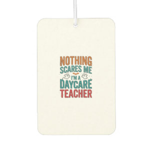 Daycare Teacher Halloween Ghost Vintage Shirt Desi Car Air Freshener