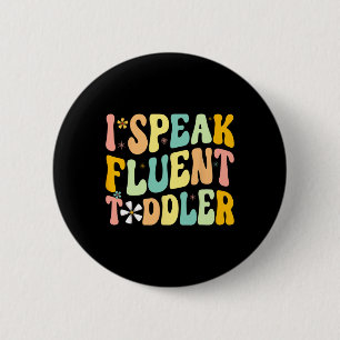 Daycare Teacher Happy 100th Day Of School 100 Days 6 Cm Round Badge