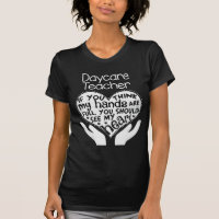 Daycare Teacher T-shirt Full Heart