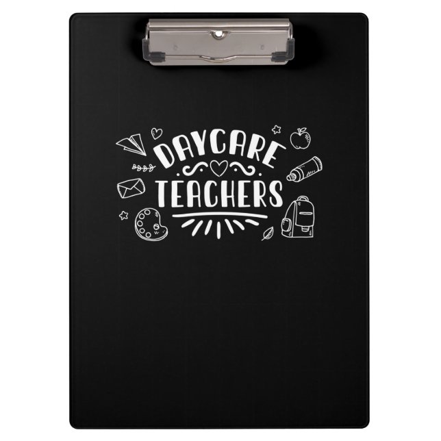 Daycare Teachers Clipboard (Front)