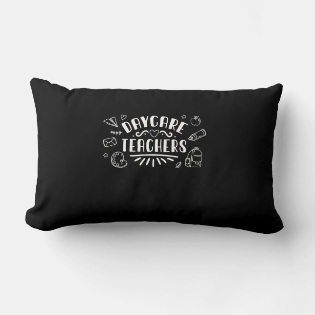 Daycare Teachers Lumbar Cushion (Front)