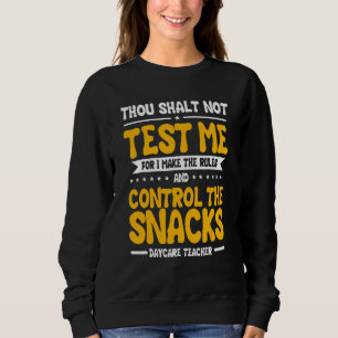 Daycare Teachers Preschool Pre K Nursery School Ch Sweatshirt
