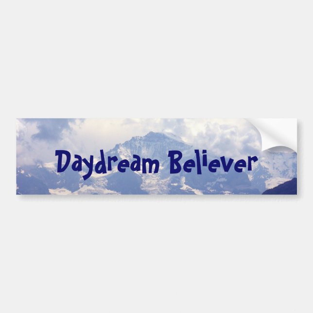 Daydream Believer Bumper Sticker (Front)