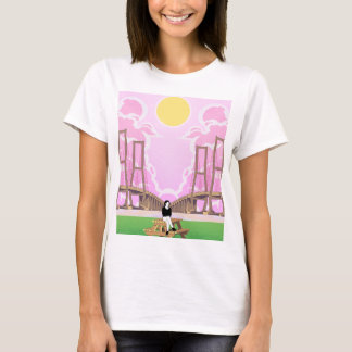 Daydream Serenity Scenic Bridge & Sunshine T-Shirt