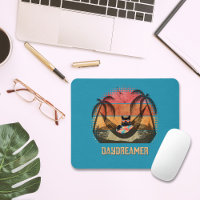 Daydreaming Cool Cat's Tropical Escape