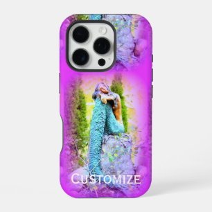 daydreaming mermaid iphone case