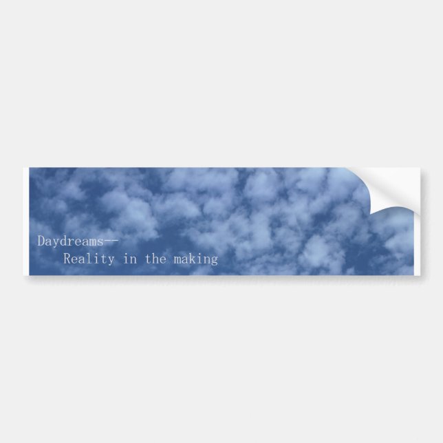 Daydreams Bumper Sticker (Front)