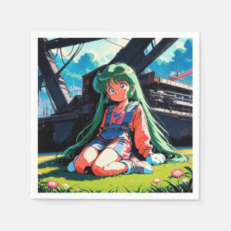 Daydreams in Overalls Napkin