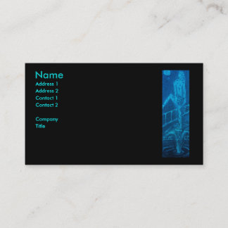 DAYLIGHT SAVINGS TIME BUSINESS CARD