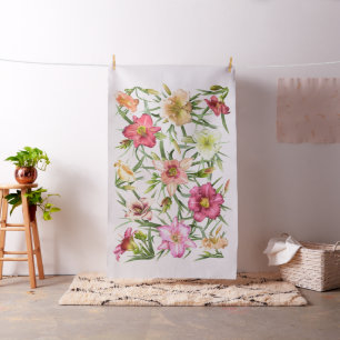 Daylilies All Over Fabric