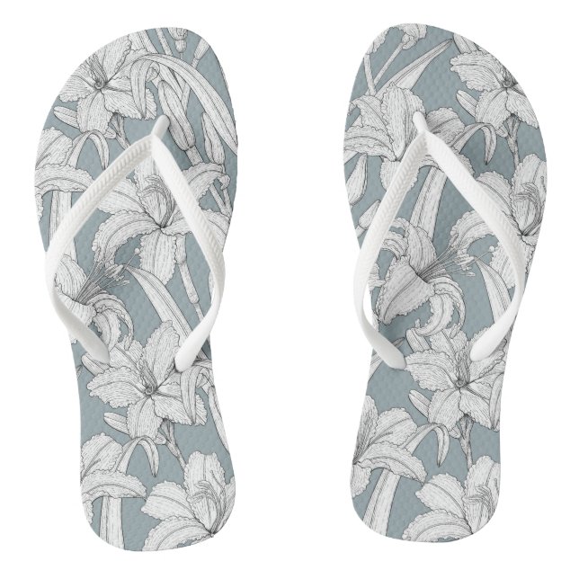 Daylilies Jandals (Footbed)